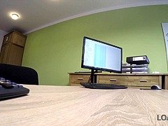 Bionda, Pompino, Cieca, Toccando, Hd, Punto di vista pov, Ragazza