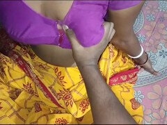 イく瞬間, インド人, 淫乱熟女, 母, 小柄, ストッキング, ティーン, オッパイの