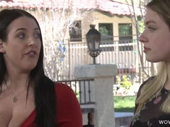 Ameriški, Busty, Ženska, Lizanje, Milf, Naravne joške, Orgazem, Muco