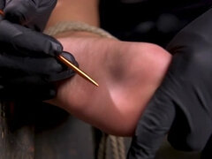 Bdsm, Bondáž, Dominancie, Nohy, Prstovanie, Poníženie, Drobunké, Trest