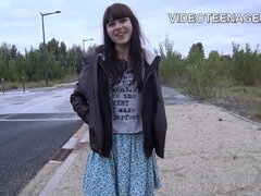 Luna Rival In Shy 18 Years Old Teen Does Her First Casting