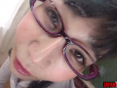 Thick Spit Hits Hard. Soaked Tongue Lingers. Teacher Tomoka Akari, Mouth Wide Open, Feeds You... and Your Fetish