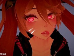 Naughty VR ASMR roleplay with sexy mummy Fakyra Xoxo saves you and treats you to multiple orgasms