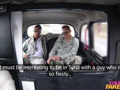 Marines Perform Their Call Of Bum 1 - Female Fake Taxi