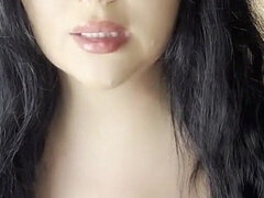 Brunette, Dominerende, Kvinde dominans, Fetish, Ydmidelse, Solo