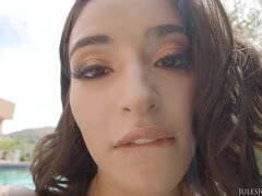 항문, 엉덩이, 흑인, 목구멍이 막히는, 랑제리, 풀, 보지, 스타킹