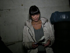 Hot Czech babe fucks in garage