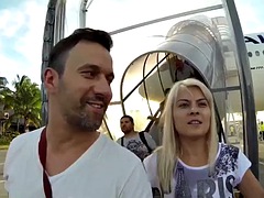 Strand, Stora tuttar, Europeisk, Tysk, Hardcore, Milf, Utomhus