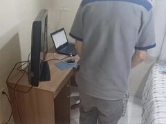 Coppia, Sborrata, Sfavillanti, Hd, Tacchi, Rossa, Ragazza, Uniforme