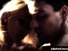 Julia Ann is a spectacular, blondie cougar with a XXL rump and deep, wet hatch