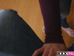 Blonde stepsis Jade Amber gets fucked