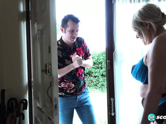 Blond, Pijpbeurt, Sperma shot, Hardcore, Hd, Hakken, Rijpe lesbienne, Moeder die ik wil neuken