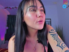 Veľké kozy, Brunetka, Nohy, Latinskej, Masturbácia, Sólo, Teenka, Kozičky