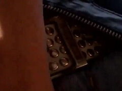 Outdoor sex with busty babe