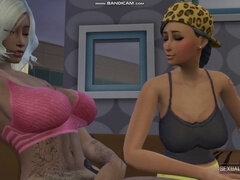 Velký zadek, Fisting, Lesbické