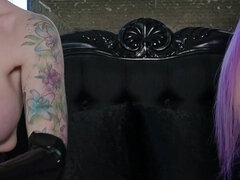 Latex Glove Handjob Race