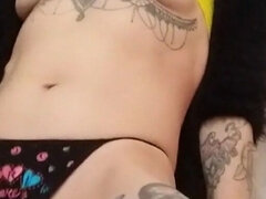 18, 미인, 밀프, 피어싱, 혼자, 문신, 청소년, 젖가슴