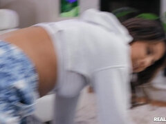 茶髪の, バック, 顔射, ピアス, オマンコ, 現実, ヤリマン, オッパイの