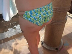 Amateur, Salle de bains, Grossier, Culottes ou slips, Pov, Chatte, Fumer, Adolescente