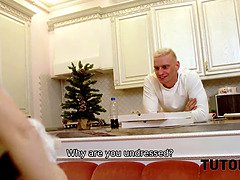 Biology is more interesting when the stud fucks mature tutor