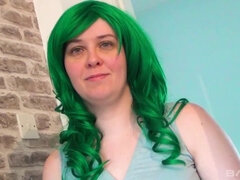 금발의, 오랄섹스, 사정 샷, 얼굴에, 유리들, 셀카