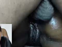 항문, 아시안, 흑인, 에보니, 셀카