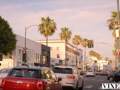 VIXEN Two friends learn to play nice in hot threesome