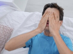 Grote mammen, Pijpbeurt, Sperma in gezicht, Moeder die ik wil neuken, Tiener, Trio