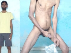 Amateur, Tir de sperme, Fait maison, Indienne, Masturbation, Maigrichonne