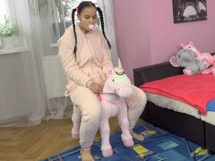 デカ尻, デカチン, デカパイ, フェラチオ, 茶髪の, イく瞬間, バック, ティーン