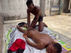 Asiatique, Grosse bite, Sucer une bite, Rondelette, Papa, Homosexuelle, Massage, De plein air