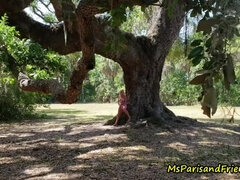 Ms Paris Finds Voyeurs in the Park