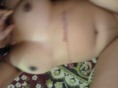 Amateur, Couple, Tir de sperme, Indienne, Seins naturels