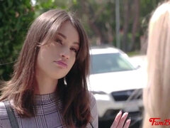 Liv Wild and Paisley Bennett's stepfamily is a wild one - hardcore oral and busty action!