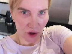 Get Your Face Right Inside My Sweaty Hairy Pussy!