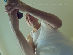 Anal, Stor røv, Stor pik, Pik sutte, Par, Latinsk, Ældre kvinde, Mexican