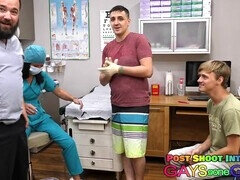 Amerykański, Za kulisami, Lekarz, Palcówka, Rękawiczki, Upokorzenie, Lateks, Nastolatki