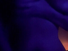 Vakker, Stor rumpe, Brunette, Onani, Milf, Naturlige bryster, Alene, Tattovering