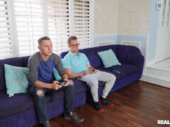 Blond, Kukk suging, Hårete