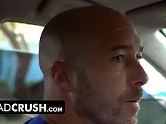 🚘stepdaughter exchange: raylin and joseline get facialized by their stepdaddys