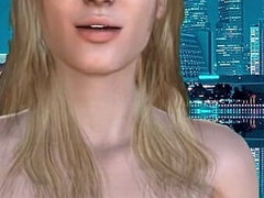 3d, 素人, レズビアン