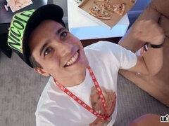 Schwarz, Spermaladung, Hundestellung, Fingern, Lecken, Muschi, Kurzes haar, Spanisch