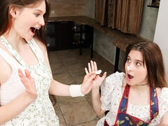 18, Stor stjärt, Kysser, Lesbisk, Fitta, Rakad, Mager, Tonåring