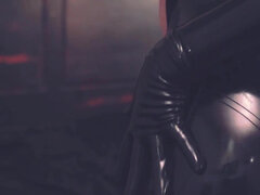 Блондинки, Европейки, Фетиш, Перчатки, Латекс, Милф, Натуральные сиськи, Соло