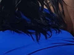 큰 엉덩이, 오랄섹스, 흑갈색 머리, 오쟁이 진 남자, 집에서 만든, 라티나, 나이든