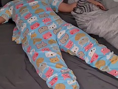 My teen stepsister wakes up very horny and gives me her ass