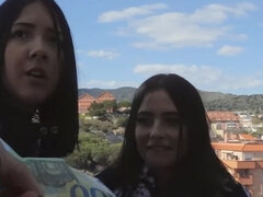 Gros seins, Sucer une bite, De plein air, Actrice du porno, Pov, Plan cul à trois