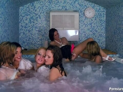 Lesbo Love In The Hot Tub Part 2