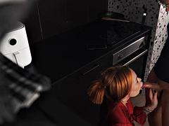 Leie, Besamung, Hardcore, Rotschopf, Russisch, Stiefmutter