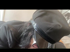 Blasen, Braunhaarige, Kompilation, Paar, Brille, Selbstgemacht